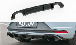 Blanksvart Bakre Diffusor Seat Leon 3 Cupra