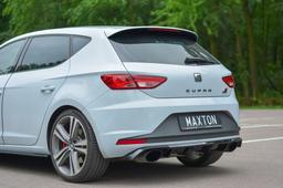 Blanksvart Bakre Diffusor Seat Leon 3 Cupra