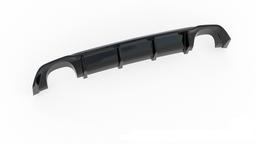 Blanksvart Bakre Diffusor Seat Leon 3 Cupra