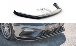 Blanksvart cupspoiler V7 Seat Leon mk3 Cupra/FR (FL)
