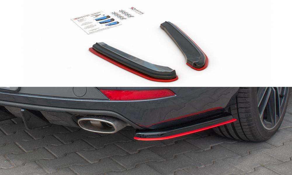 Rear splitters V4 for Seat Leon mk3 Cupra (FL) Sportstourer