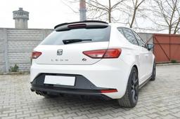Gloss black Rear valance Seat Leon mk3 FR