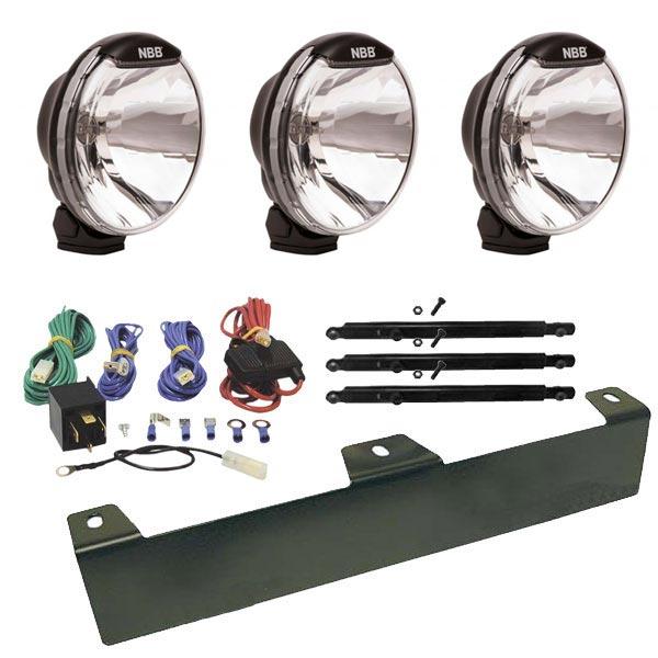 3-Pack Extraljus Alpha 225 9´ Halogen - NBB