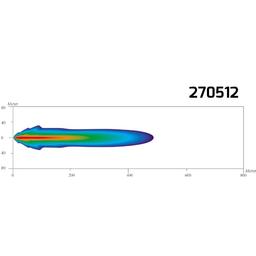 Paket 2st Extraljus LED klart glas 9´