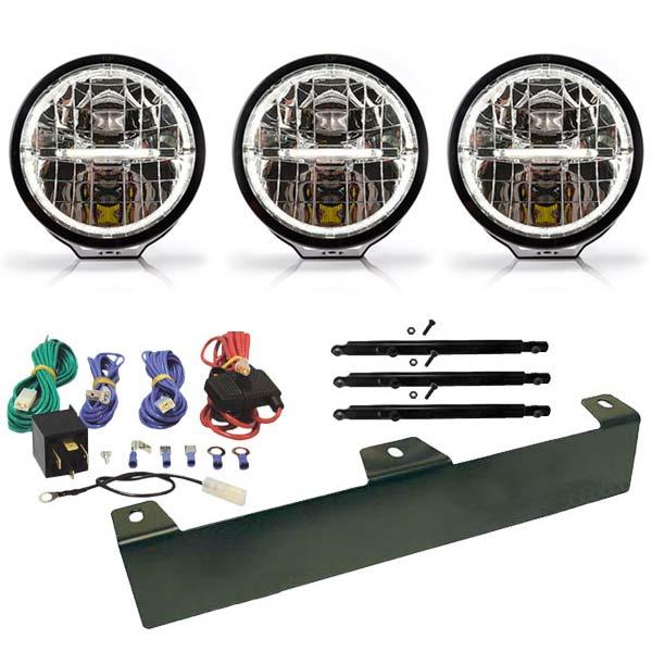 3-Pack Extraljus Skene 9´ LED