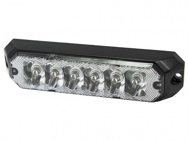 LED Blixtljus R65, 6 st dioder