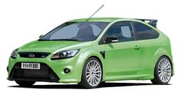 H&R Monotube coilovers alustasarja -Ford Focus II RS DA3/DA3-RS - 05/09>11