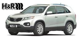 H&R lowering springs Kia Sorento