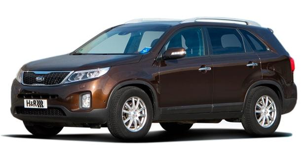 H&R lowering springs Kia Sorento