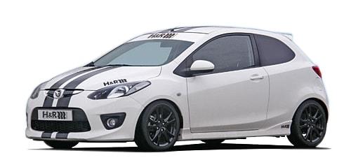 H&R Senkningssats Mazda 2