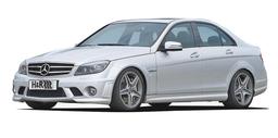 H&R Monotube coilovers - Mercedes-Benz C-Class W204 - 08> Sedan