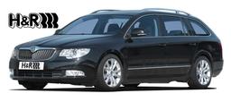 H&R Sänkningssats Skoda Superb 2008-