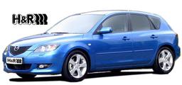 H&R madallussarja Mazda 3