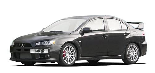 H&R Monotube coilovers alustasarja -Mitsubishi EVO X CZ0 - 06/08>