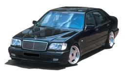 H&R Sänkningssats Mercedes W140