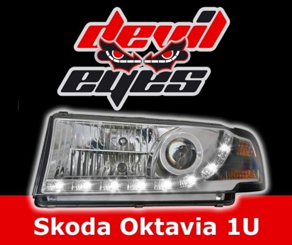 Ajovalot DRL päiväajovalot kromattu