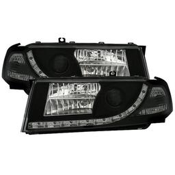 Ajovalot DRL päiväajovalot Mustat