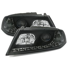 Ajovalot DRL päiväajovalot Mustat