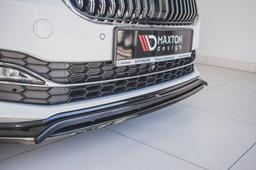 Blanksvart cupspoiler Skoda Superb MK3 FL