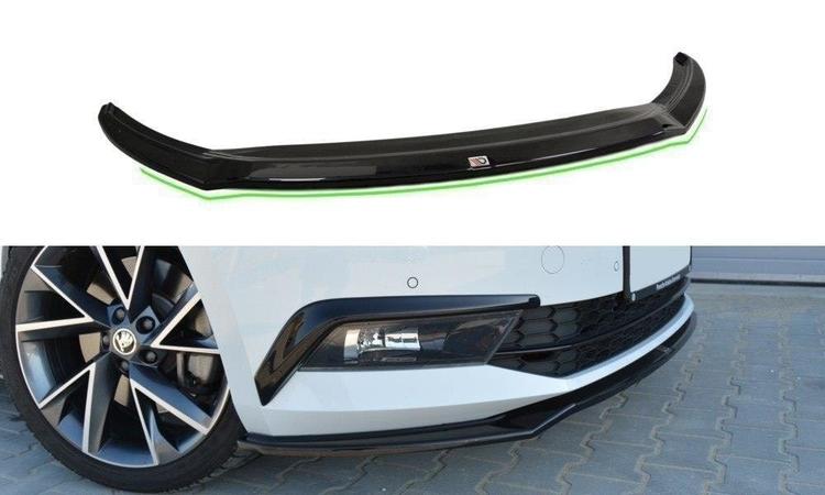 Blanksvart cupspoiler Skoda Superb MK3