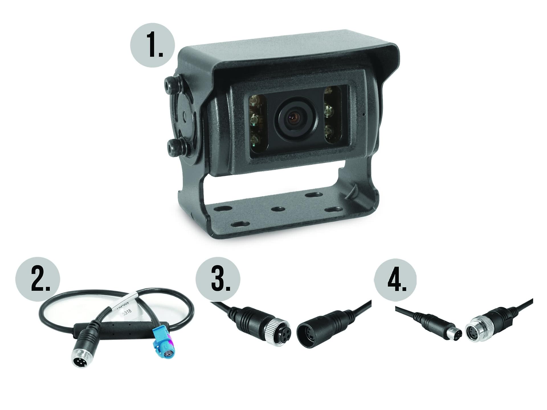 Backkamerasystem BRIGADE för Scania