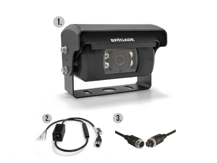 Backkamerasystem BRIGADE som passar Volvo