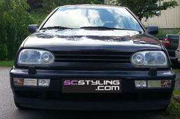 Blinklys klarglass krom VW Golf 3