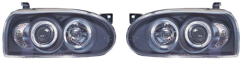 Golf 3 Angel Eyes Projektor sort