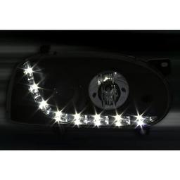 Devileyes lyskastere sorte VW Golf