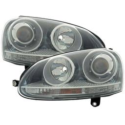 Black Headlights VW Jetta