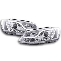 Kromade strålkastare VW Jetta