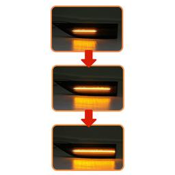 VW Caddy Fender indicators black Dynamic indicators
