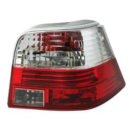 Baklamper rød Klarglass VW Golf