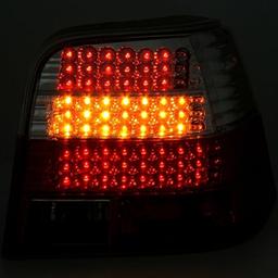LED Baklampor Röd Klar VW Golf