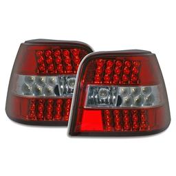 LED Baklampor Röd Vit VW Golf