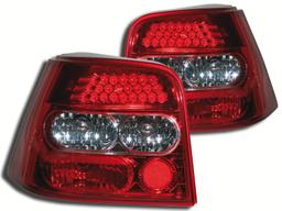 Led Takalamput Punainen VW Golf 4