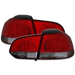 LED Baklampor Röd Smoke VW Golf 6