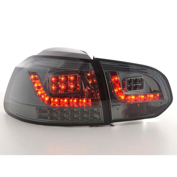 LED Baklampor svart klarglas VW Golf 6