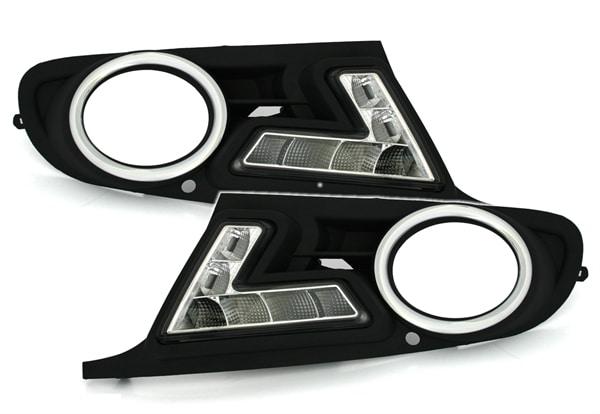 DRL päiväajovalot Huomiovalo sumuvalopidikkeellä