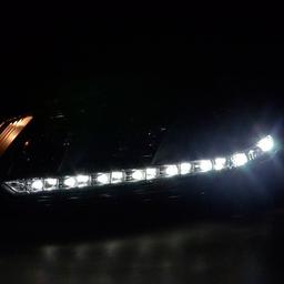 Black LED Headlights Golf 6