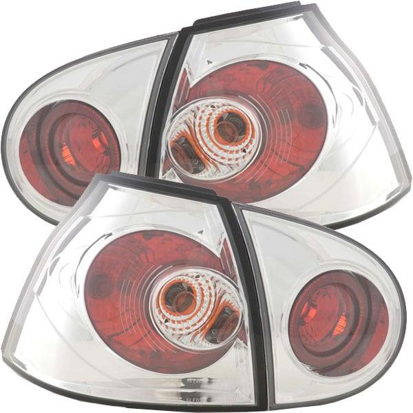 Baklamper i Kromat Lexus utførelse