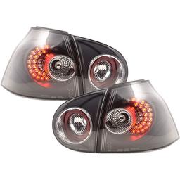 LED Baklampor Svarta VW Golf 5