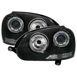 Angeleyes sort VW Golf 5