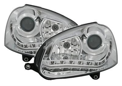 Devil Eyes Chrome VW Golf 5