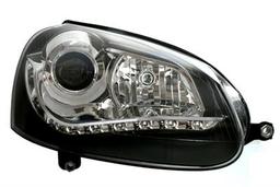 Devil Eyes Musta VW Golf 5