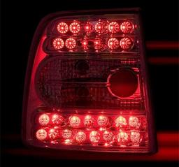 Baklamper LED Krom VW Passat 3B
