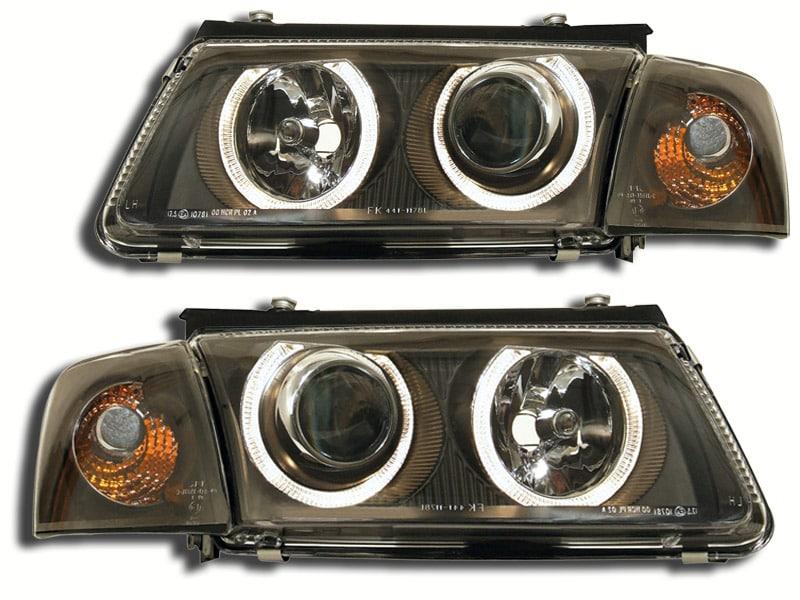 Ajovalot Angel Eyes Mustat VW Passat