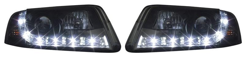 Devil Eyes sort VW Passat 3BG