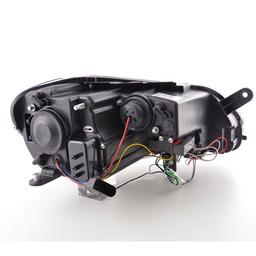 LED lyskastere sort VW Passat B7