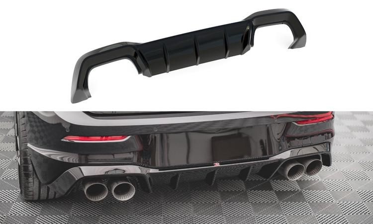 Rear diffuser VW Golf 8 R